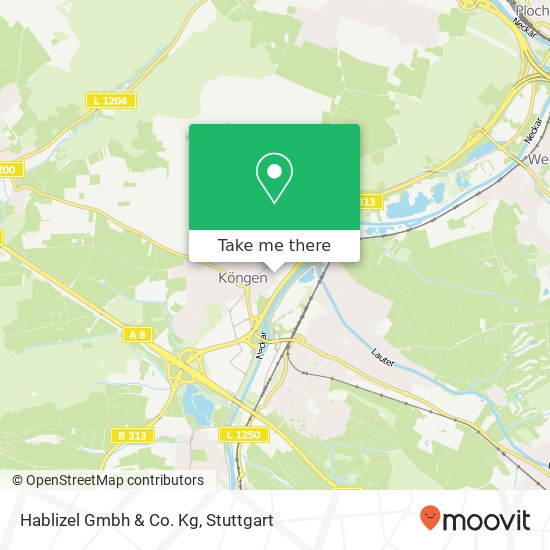 Hablizel Gmbh & Co. Kg map