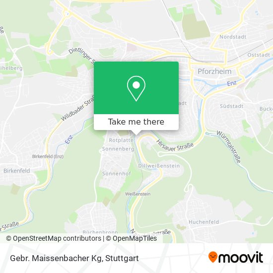 Gebr. Maissenbacher Kg map