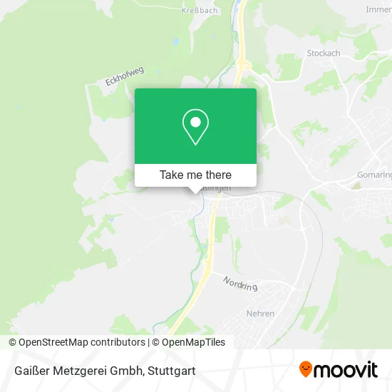 Карта Gaißer Metzgerei Gmbh