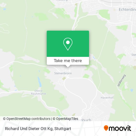 Richard Und Dieter Ott Kg map
