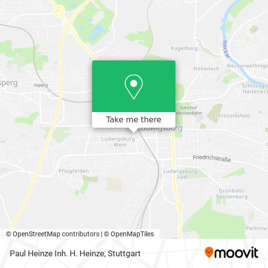 Paul Heinze Inh. H. Heinze map