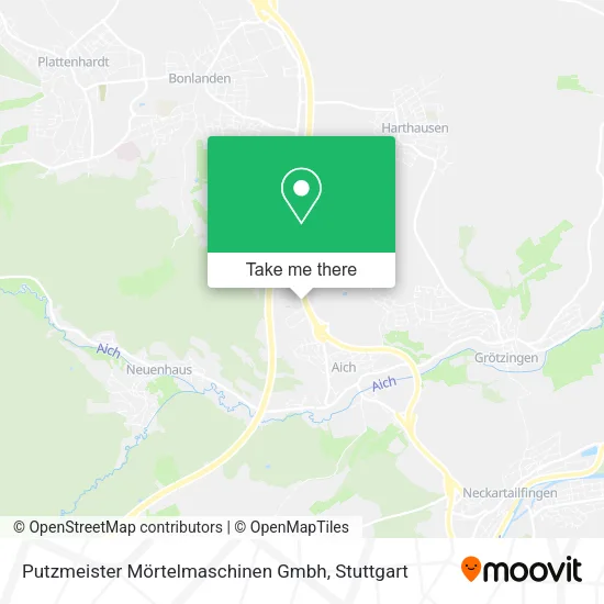 Карта Putzmeister Mörtelmaschinen Gmbh