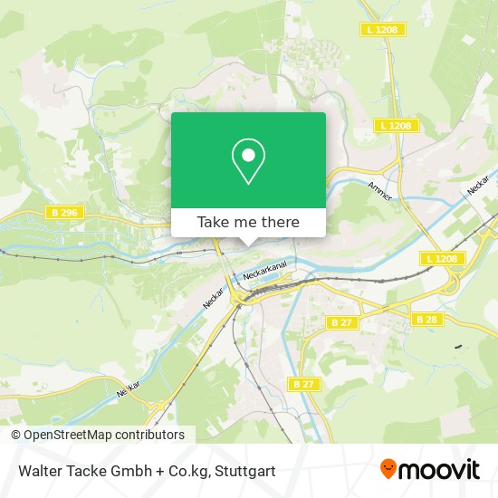 Карта Walter Tacke Gmbh + Co.kg