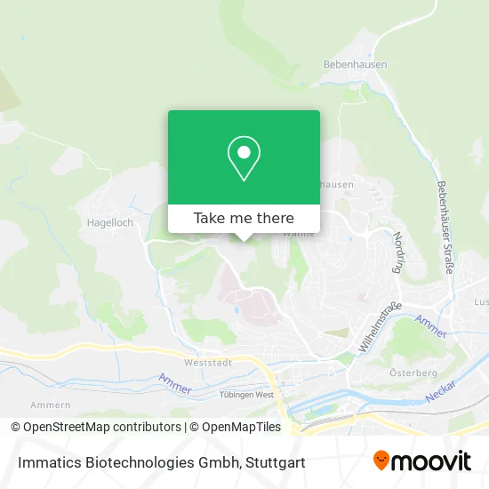 Карта Immatics Biotechnologies Gmbh