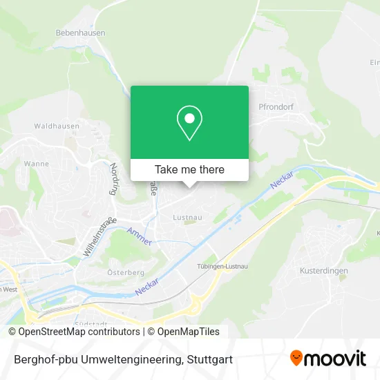 Карта Berghof-pbu Umweltengineering