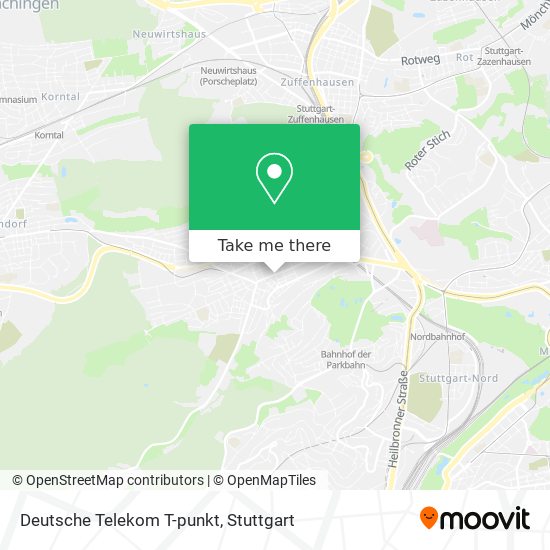 Deutsche Telekom T-punkt map