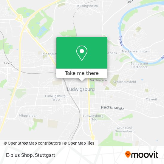 E-plus Shop map