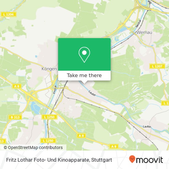 Карта Fritz Lothar Foto- Und Kinoapparate
