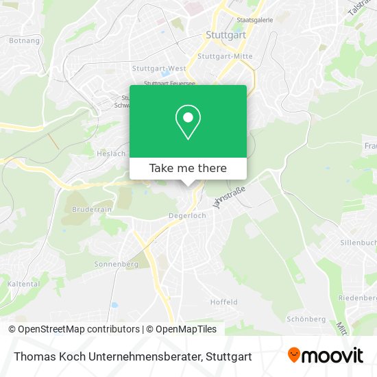 Thomas Koch Unternehmensberater map