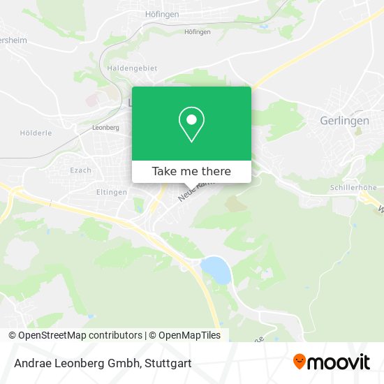 Andrae Leonberg Gmbh map