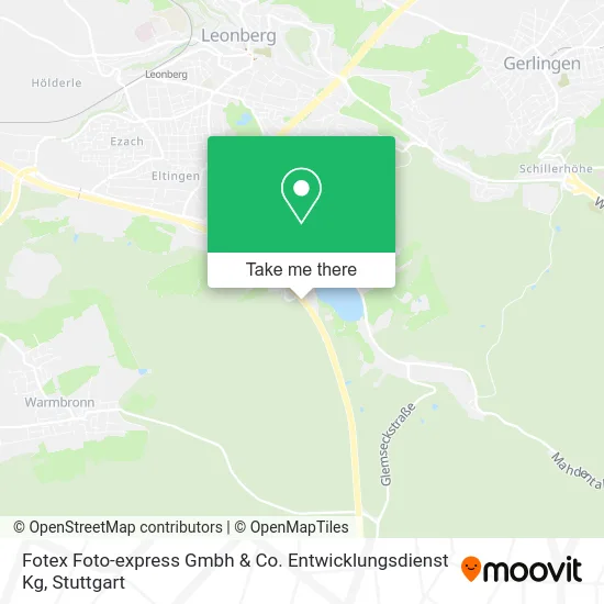 Карта Fotex Foto-express Gmbh & Co. Entwicklungsdienst Kg