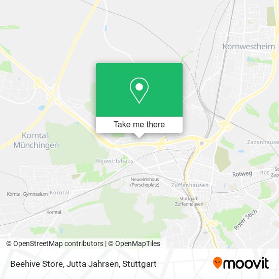 Beehive Store, Jutta Jahrsen map