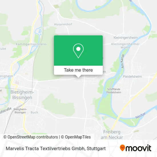 Карта Marvelis Tracta Textilvertriebs Gmbh