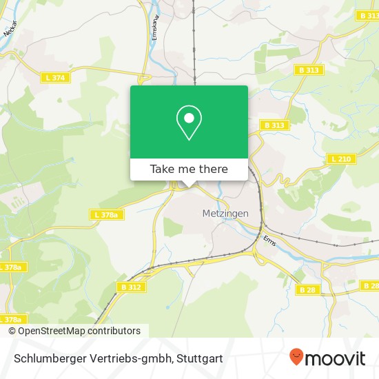 Schlumberger Vertriebs-gmbh map