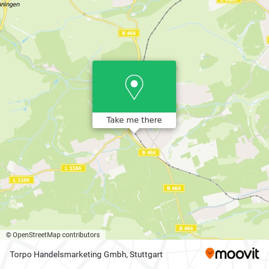 Torpo Handelsmarketing Gmbh map