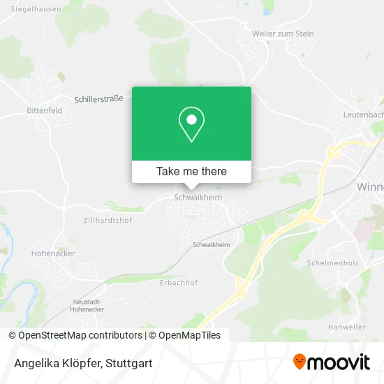 Карта Angelika Klöpfer