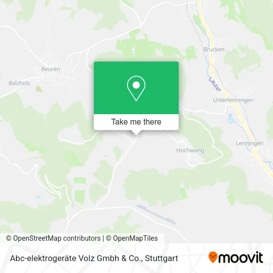 Карта Abc-elektrogeräte Volz Gmbh & Co.