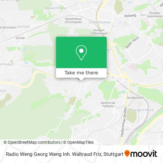 Карта Radio Weng Georg Weng Inh. Waltraud Friz