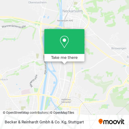 Becker & Reinhardt Gmbh & Co. Kg map