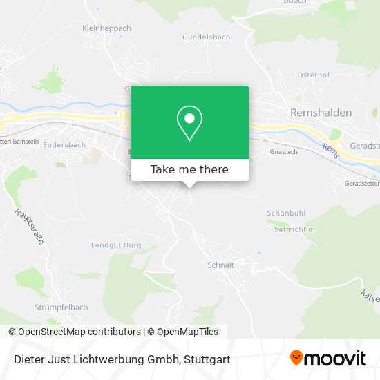 Dieter Just Lichtwerbung Gmbh map