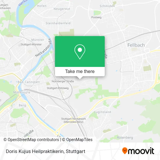 Карта Doris Kujus Heilpraktikerin