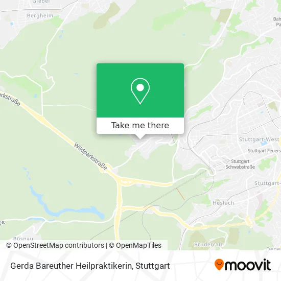 Карта Gerda Bareuther Heilpraktikerin