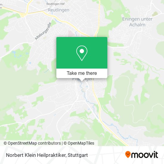 Norbert Klein Heilpraktiker map