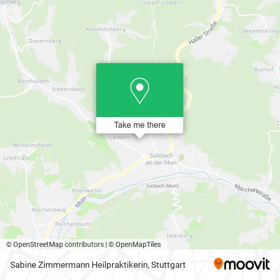 Карта Sabine Zimmermann Heilpraktikerin