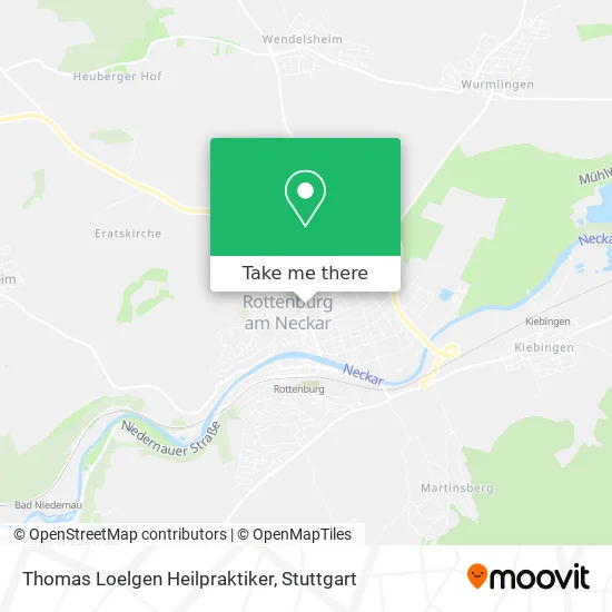 Карта Thomas Loelgen Heilpraktiker