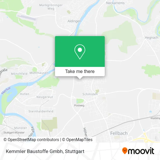 Карта Kemmler Baustoffe Gmbh