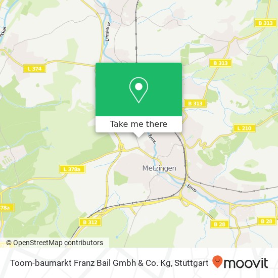 Toom-baumarkt Franz Bail Gmbh & Co. Kg map