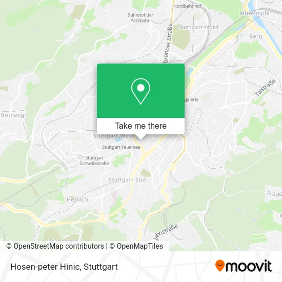 Карта Hosen-peter Hinic