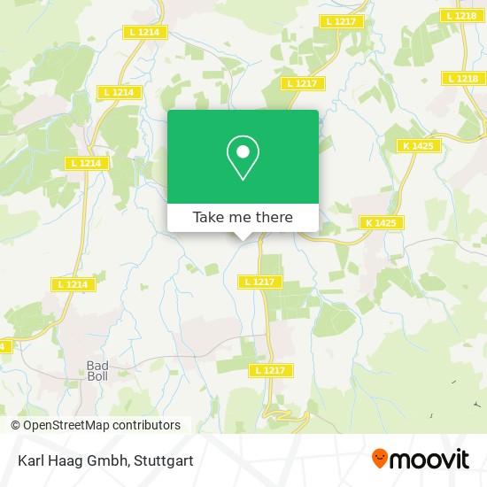Karl Haag Gmbh map