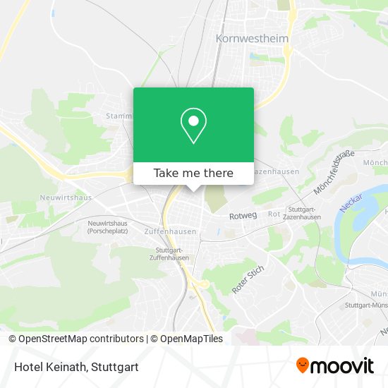 Hotel Keinath map