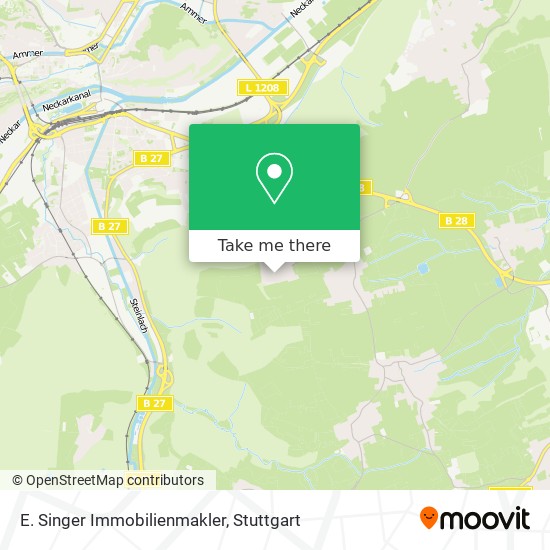 E. Singer Immobilienmakler map