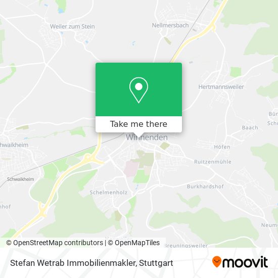 Stefan Wetrab Immobilienmakler map