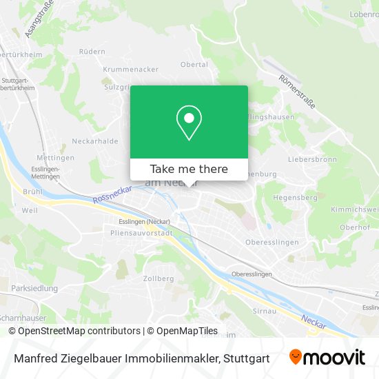 Manfred Ziegelbauer Immobilienmakler map