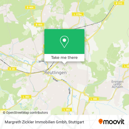 Карта Margreth Zickler Immobilien Gmbh