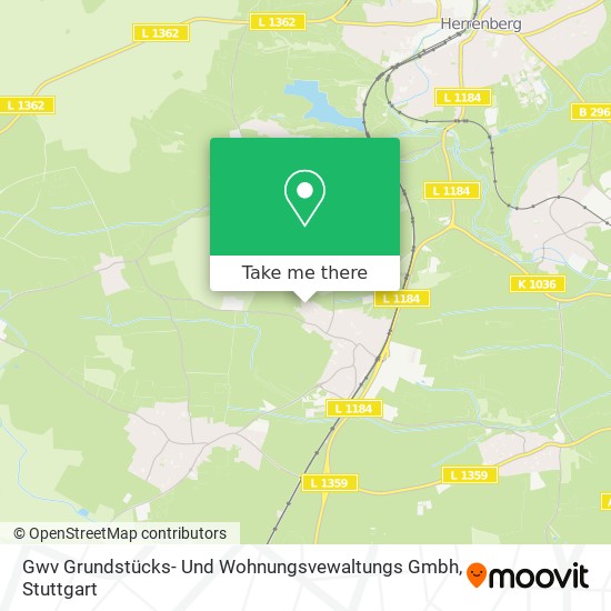 Gwv Grundstücks- Und Wohnungsvewaltungs Gmbh map