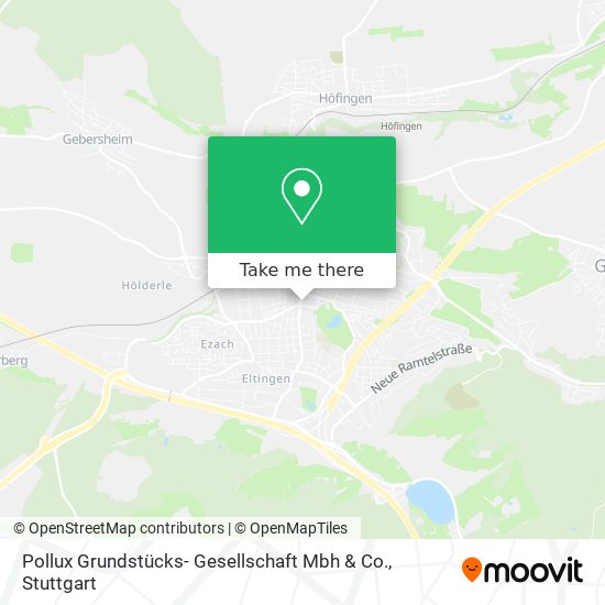 Pollux Grundstücks- Gesellschaft Mbh & Co. map