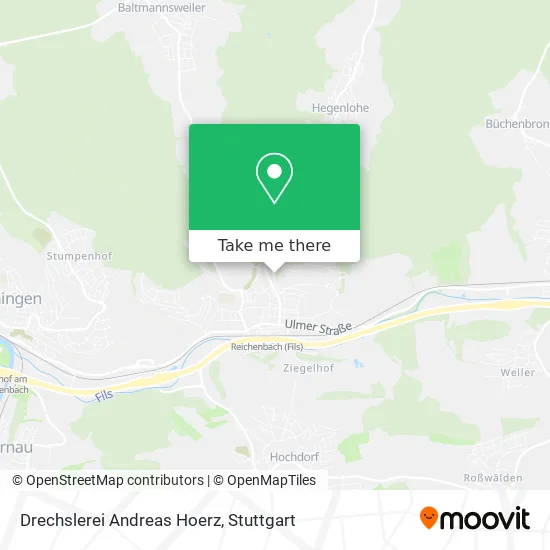 Карта Drechslerei Andreas Hoerz