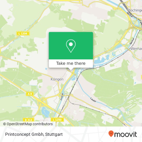 Printconcept Gmbh map