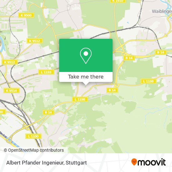 Albert Pfander Ingenieur map