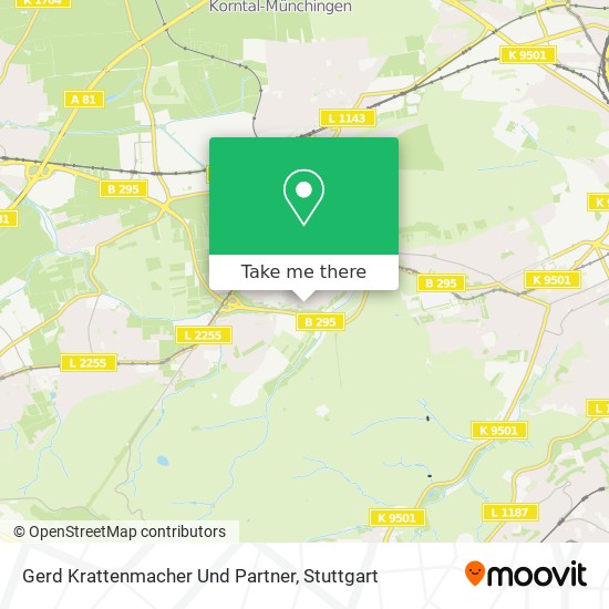 Gerd Krattenmacher Und Partner map
