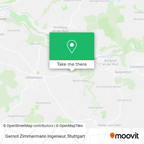 Gernot Zimmermann Ingenieur map