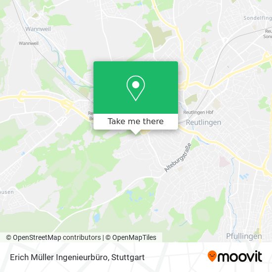 Erich Müller Ingenieurbüro map