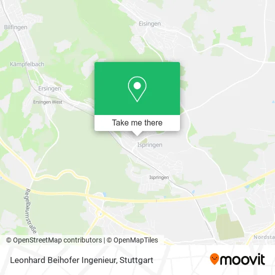 Карта Leonhard Beihofer Ingenieur