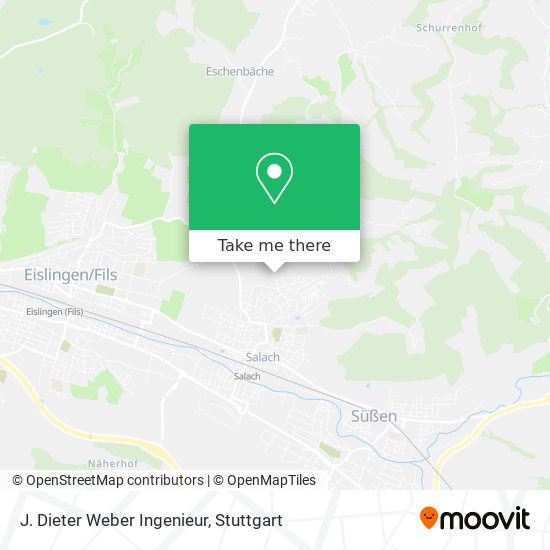 J. Dieter Weber Ingenieur map