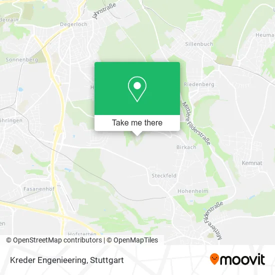 Карта Kreder Engenieering