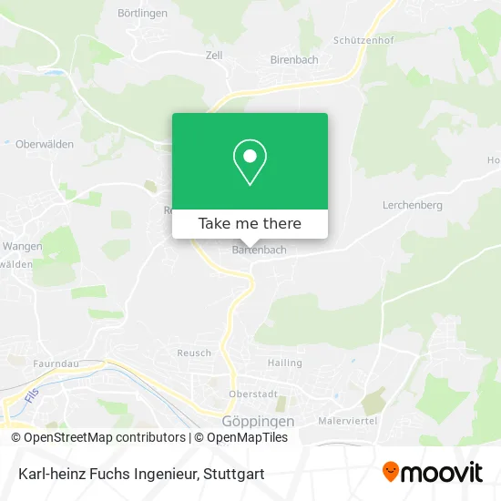 Карта Karl-heinz Fuchs Ingenieur